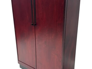 Art Deco Modernist Armoire by A.H. Jansen for L.O.V. Oosterbeek, 1920s